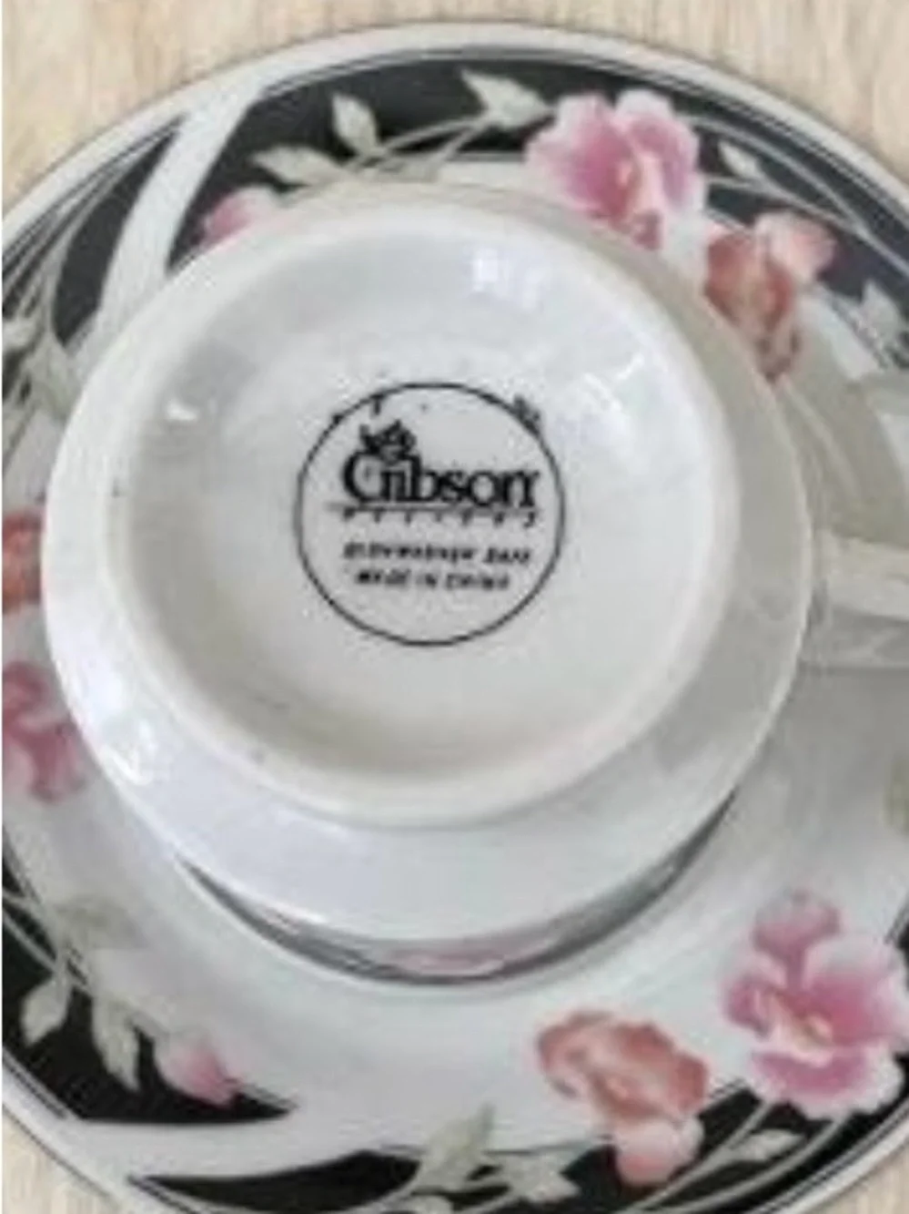 Gibson porcelain teacup